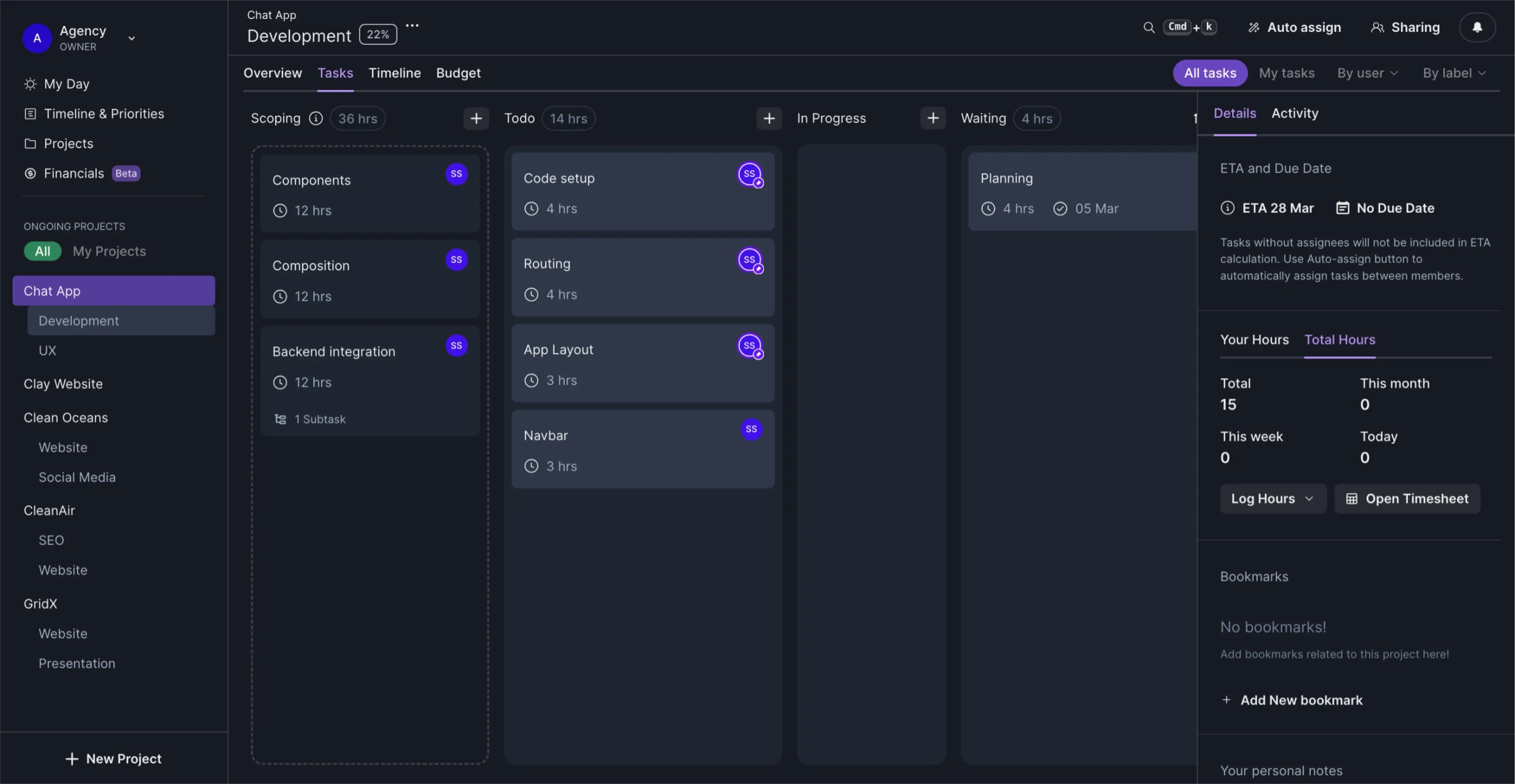 Project Board - GetOverview